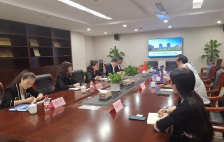 2021年10月13日，重庆市产学研合作促进会、市两江新区科创局赴宁波新材料城考察交流。
