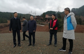 2021年12月15日，市科协专家服务队走进五星村茶叶基地。