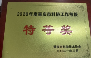 2021年3月，重庆市产学研合作促进会荣获2020年度科协工作考核特等奖，这是市产学研促进会自2017年成立以来，连4年获此殊荣。