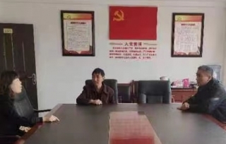 2022年4月19日，科技助力江北区五宝镇干坝村乡村振兴对接会在干坝村村委会会议室召开。
