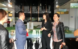2019年4月16日，重庆产学研合作促进会走进两江产业园区——调研生物科技民营经济发展。